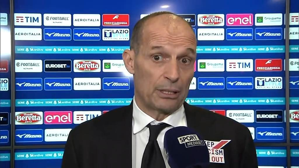 MK体育登录入口-阿莱格里：上半场我们全面落于下风，输掉了几乎每次正面对抗